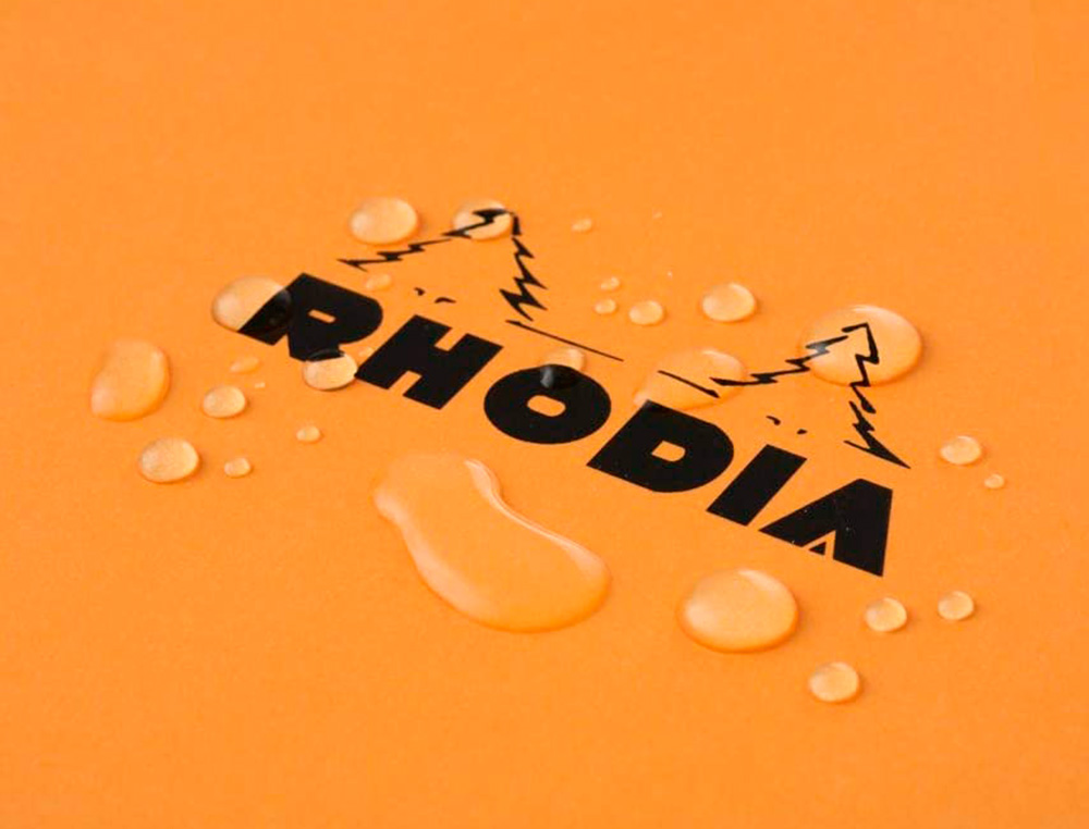BLOC AGRAFE RHODIA A4+ 21X31,8CM 160 PAGES 5X5MM MICROPERFOREES DETACHABLES 4 TROUS LOT 3 UNITES