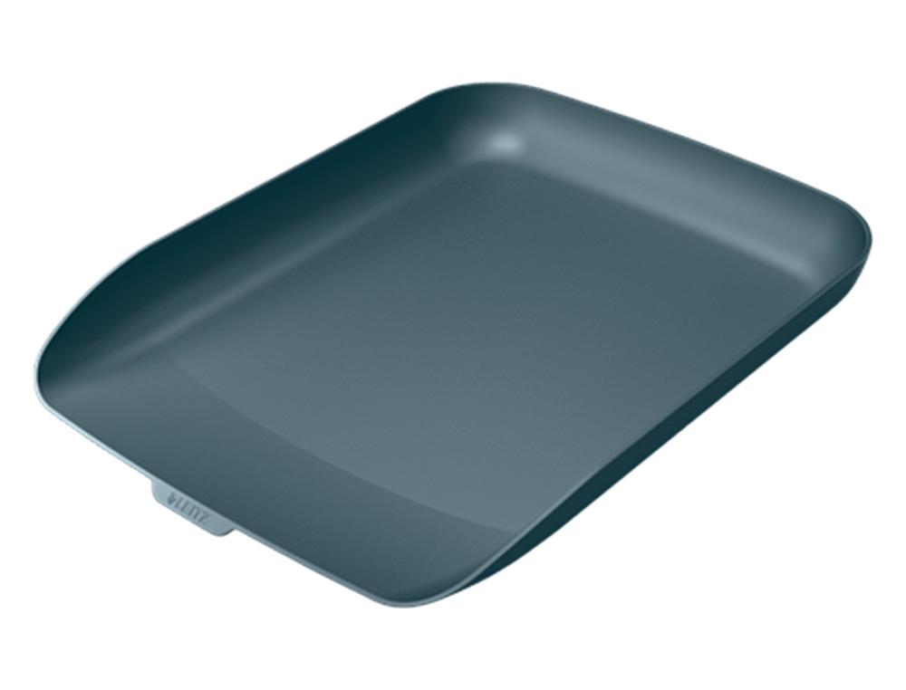 CORBEILLE A COURRIER LEITZ COSY PLASTIQUE GRIS 358X268X43MM