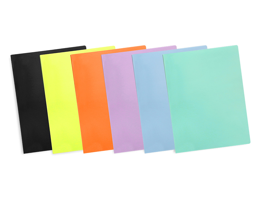 PROTEGE-DOCUMENTS LIDERPAPEL POLYPROPYLENE COUVERTURE      FLEXIBLE 40 POCHETTES FIXES   A4 220X297MM BLEU CIEL OPAQUE