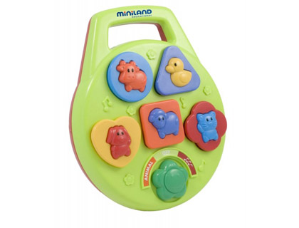 JEU MINILAND ANIMUSIC 5 SONS ANIMAUX