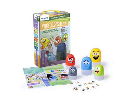 JEU MINILAND EMOTICAPSULES 6 PIȒCES