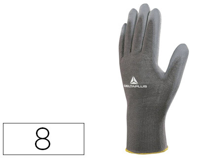 GANT TRICOT DELTAPLUS POLYESTER PAUME ENDUITE POLYURTHANE JAUGE 13 TAILLE 8 PAIRE