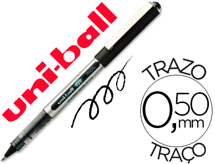 ROLLER UNIBALL UB-150 EYE CRITURE FINE 0.3MM DOUBLE NIVEAU ENCRE LIQUIDE VISIBLE RGULATEUR DBIT COLORIS NOIR