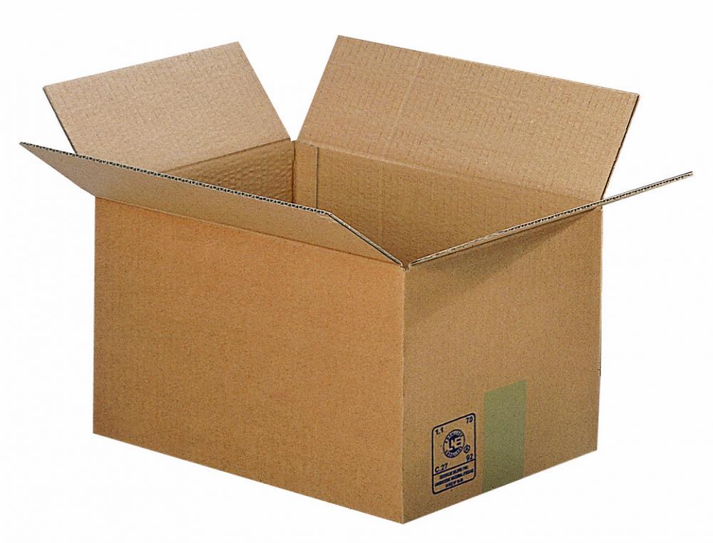 CAISSE AMERICAINE LNE10 CARTON ONDULE SIMPLE          CANNELURE 35X27,5X33CM