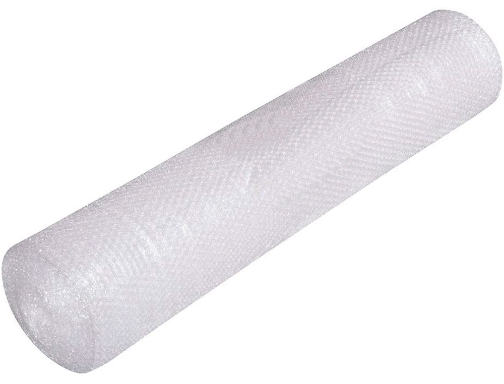 FILM A BULLES AIRCAP BULLE DIAMETRE 10MM POLYETHYLENE    RESISTANT ABSORBE LES COUPS   ROULEAU 50CMX10M