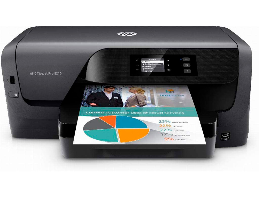 IMPRIMANTE  HP OFFICEJET PRO 8210 22 PPM NOIR / 18 PPM     COULEUR TINTA WIFI