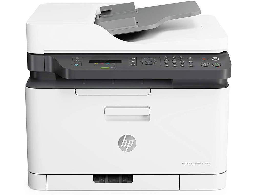 IMPRIMANTE MULTIFONCTION HP COULEUR LASER 179FNW FAX      ETHERNET WIFI 18 NOIR  4      COULEUR PPM BANDEJA 150 HOJAS