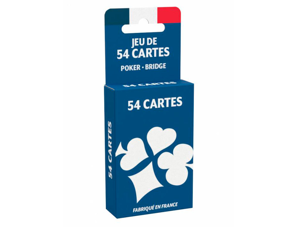 JEU DE 54 CARTES CARTAMUNDI BASIC ECOPACK