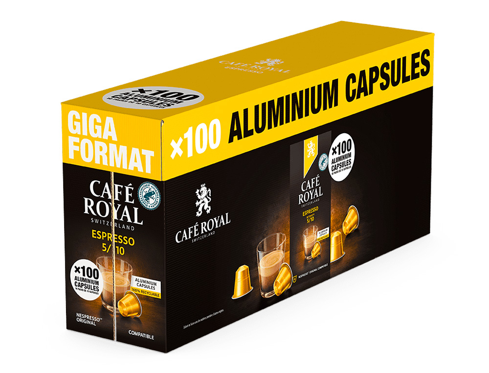 CAFE ROYAL ESPRESSO S COMP 100 CAPSULES