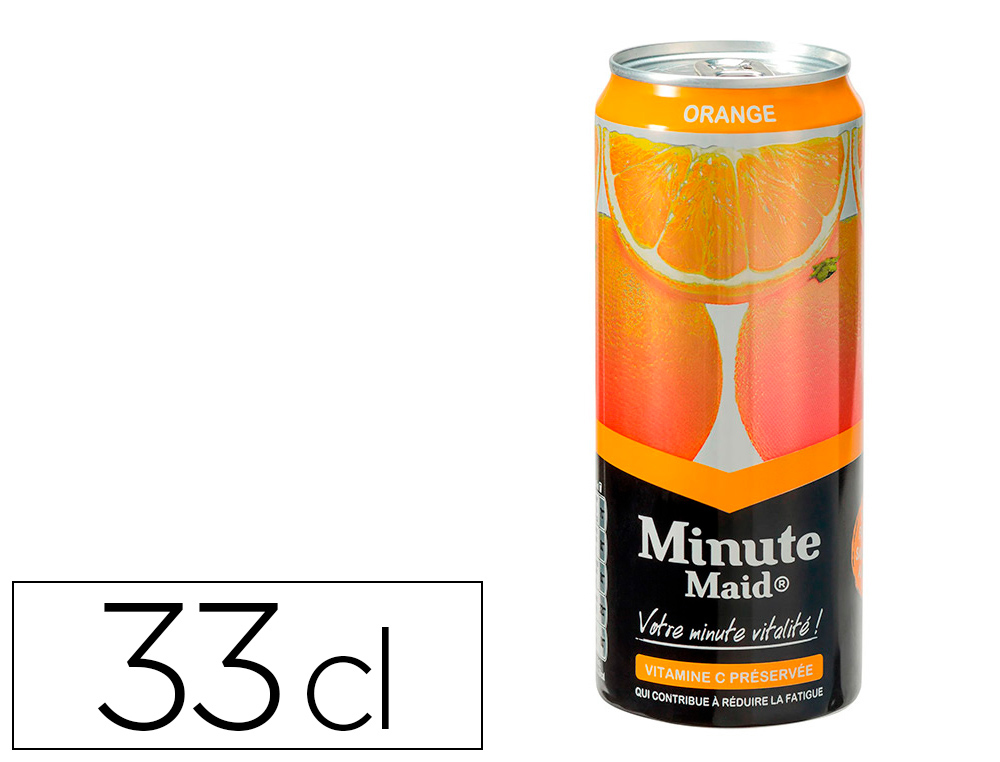 MINUTE MAID ORANGE SLIM CAN 33CL