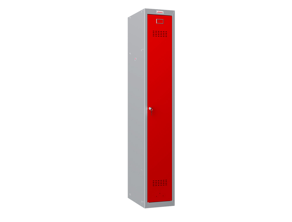 CASIER PERSONNEL PHOENIX SERIE PL PL1130GRK SERRURE A  CLE COLORIS ROUGE