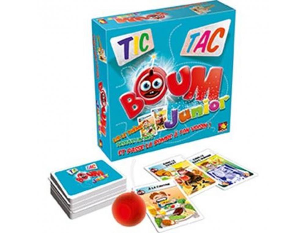 FRANCAIS ASMODEE TIC TAC BOOM JUNIOR INTERET PEDAGOGIQUE 1  BOMBRE MINUTERIE 80 CARTES    THEMES 2 A 4 JOUEURS