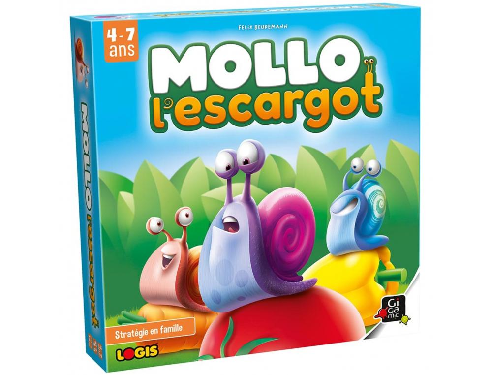 JEU DE SOCIETE MOLLO L'ESCARGOT GIGAMIC