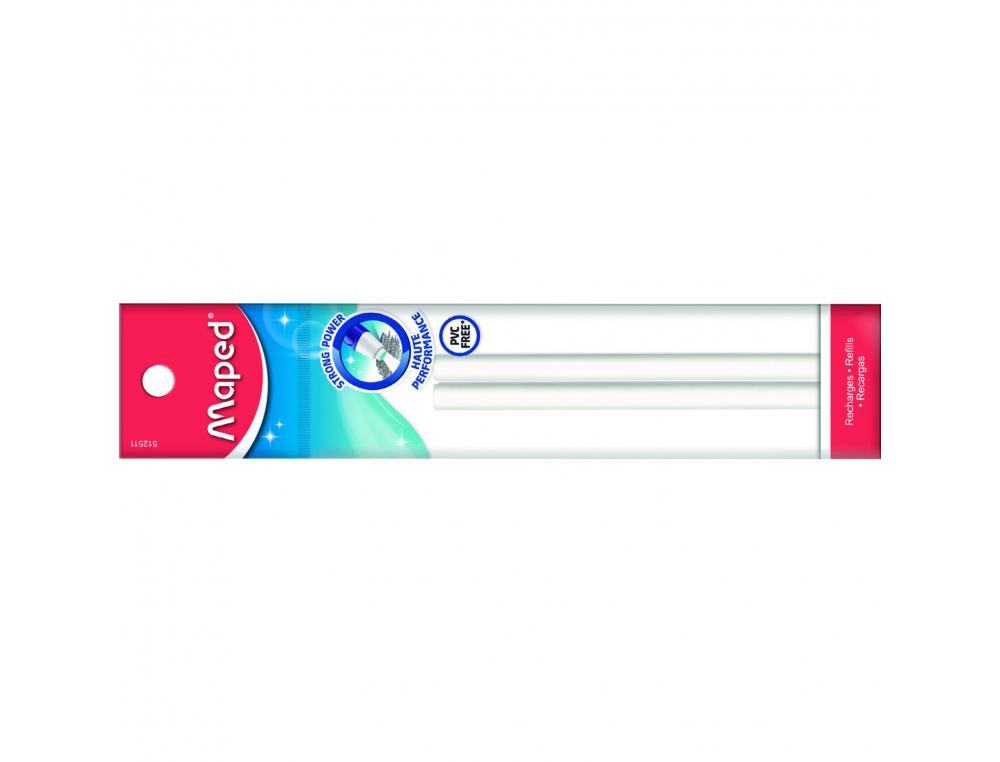 RECHARGES POUR STYLO GOMME MAPED 11 CM