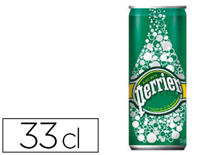 EAU GAZEUSE PERRIER CANETTE 33CL