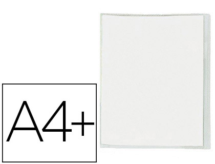 PROTGE-CAHIER RIPLAST STANDARD PVC CRISTAL 20/100E RABAT A4+ 240X320MM INCOLORE