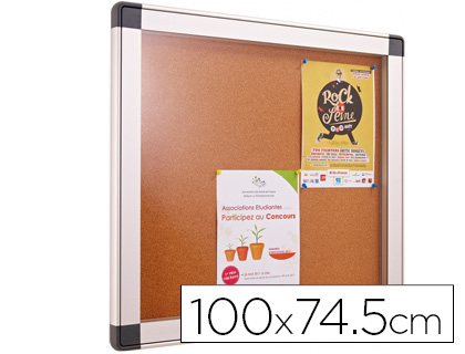 VITRINE D'INTRIEUR PLANORGA ALUDRA NORME NF FAADE EN VERRE TREMP FOND LIGE CAPACIT 9 FEUILLES 101X74CM